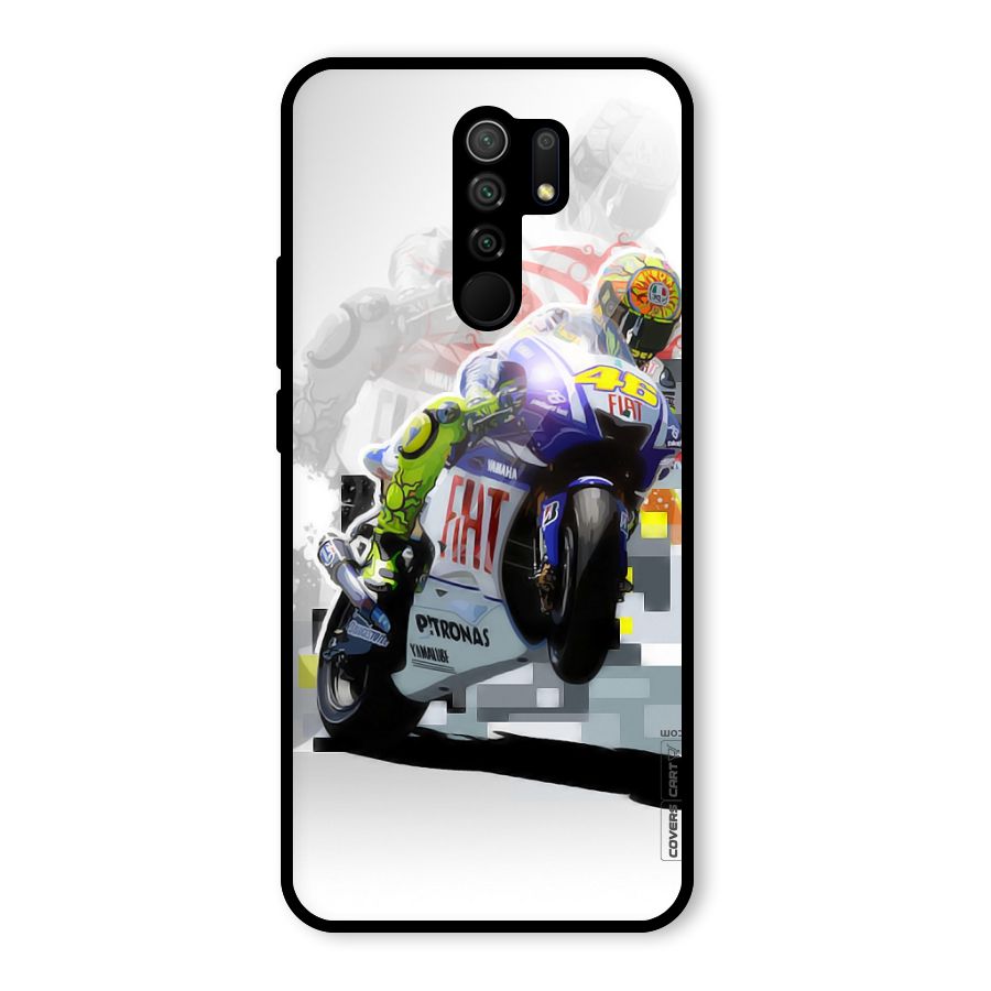Valentino Rossi Glass Back Case for Poco M2