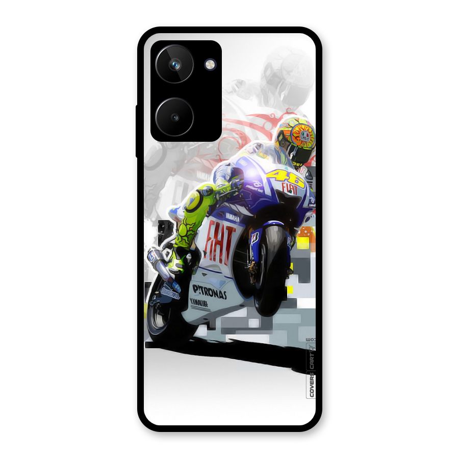 Valentino Rossi Glass Back Case for Realme 10