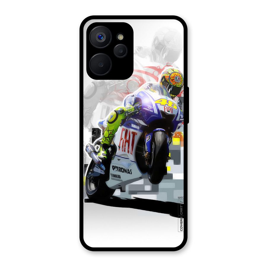 Valentino Rossi Glass Back Case for Realme 9i 5G