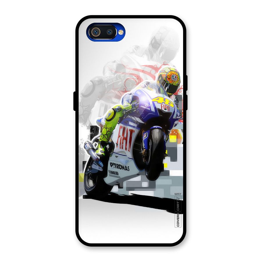 Valentino Rossi Glass Back Case for Realme C2