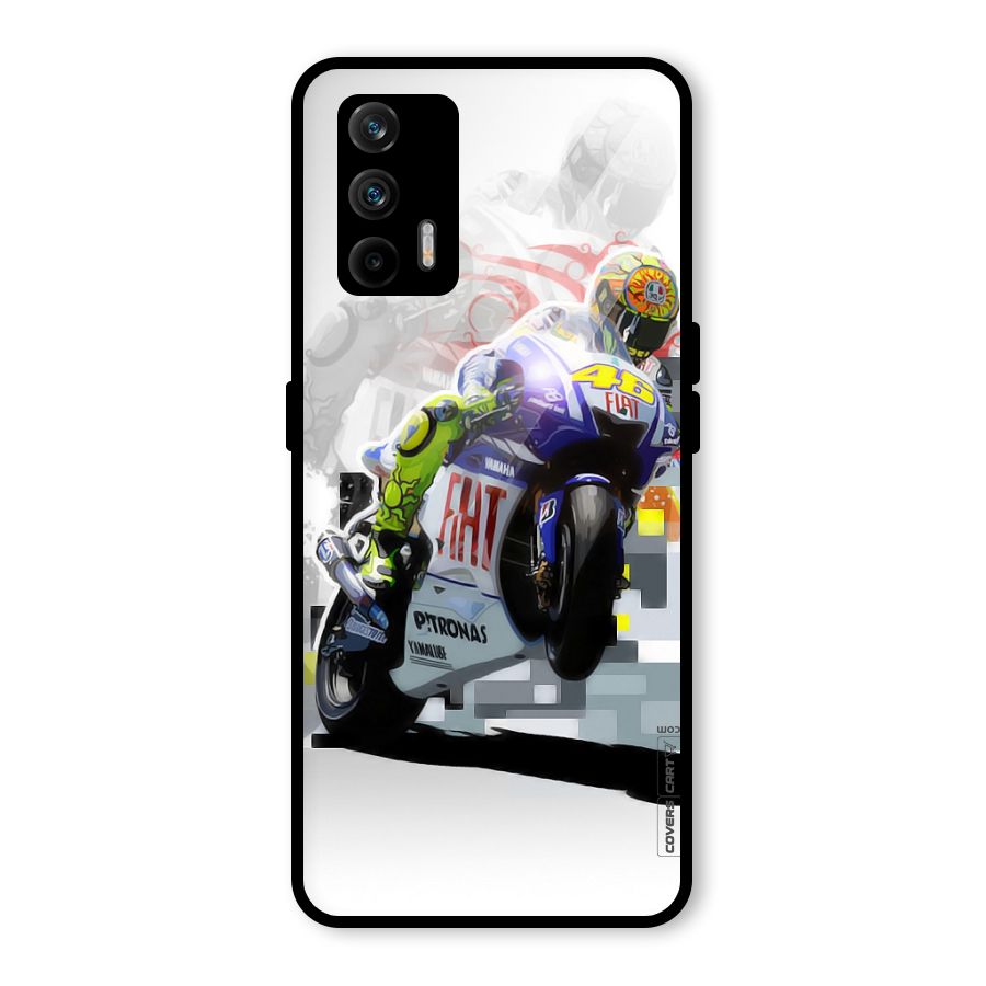 Valentino Rossi Glass Back Case for Realme GT 5G