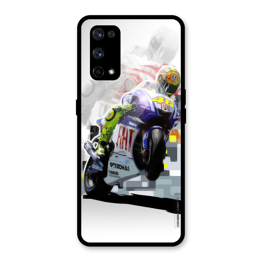 Valentino Rossi Glass Back Case for Realme X7 Pro