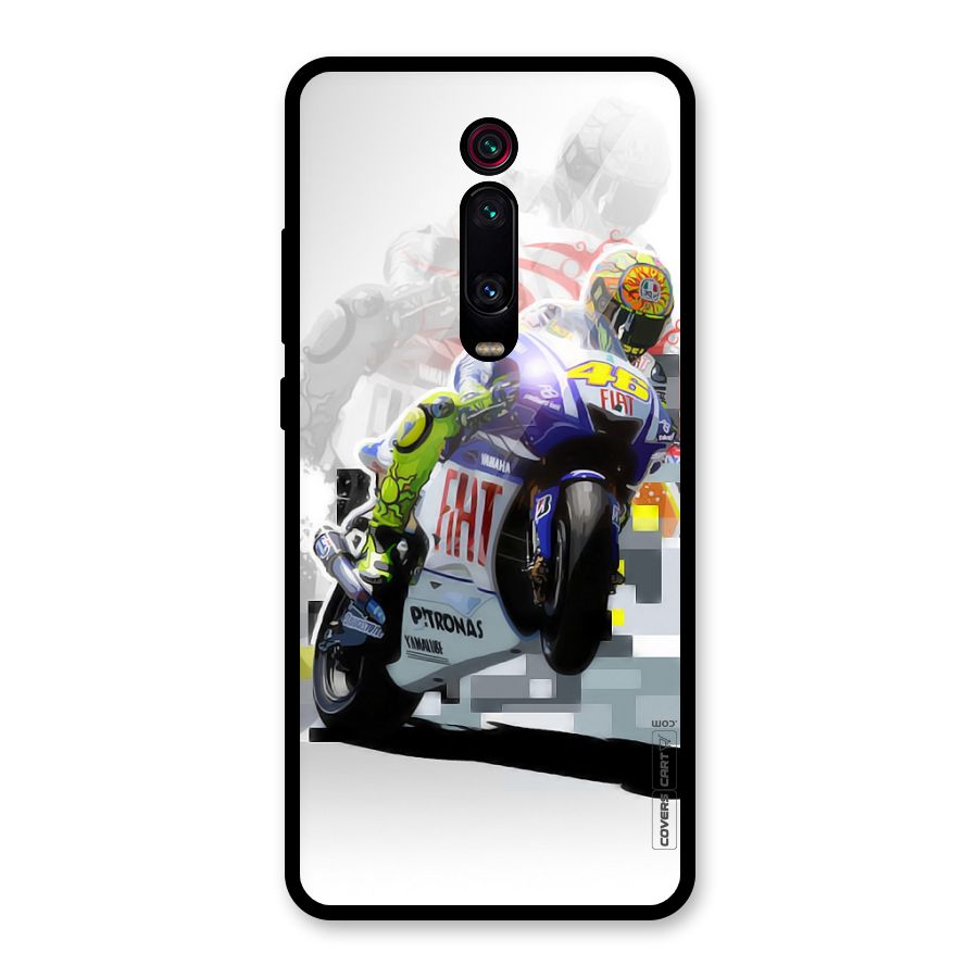 Valentino Rossi Glass Back Case for Redmi K20