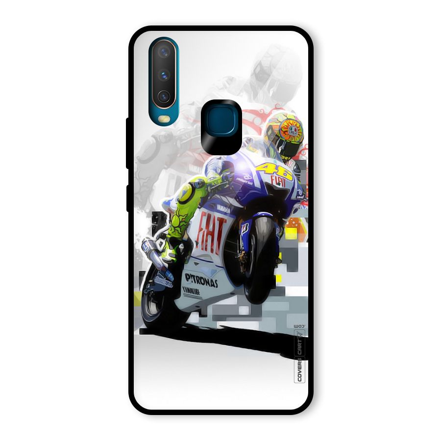 Valentino Rossi Glass Back Case for Vivo U10
