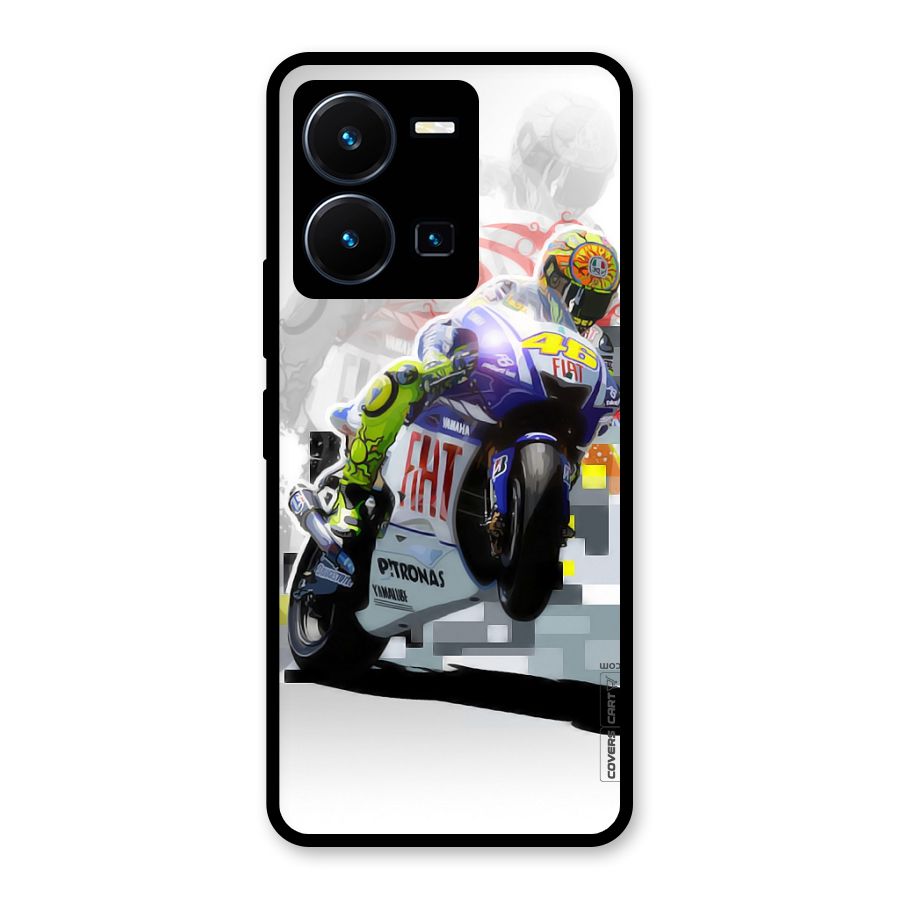 Valentino Rossi Glass Back Case for Vivo Y35