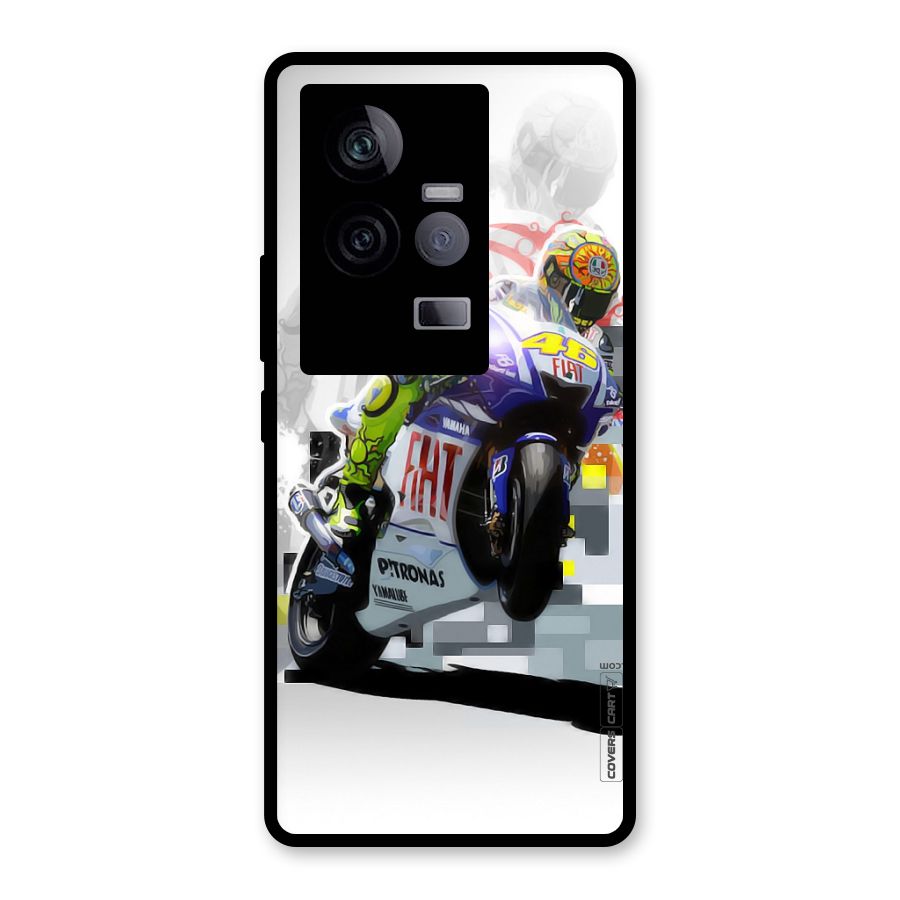 Valentino Rossi Glass Back Case for Vivo iQOO 11 5G
