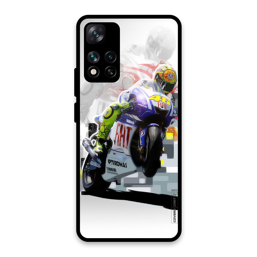 Valentino Rossi Glass Back Case for Xiaomi 11i HyperCharge 5G