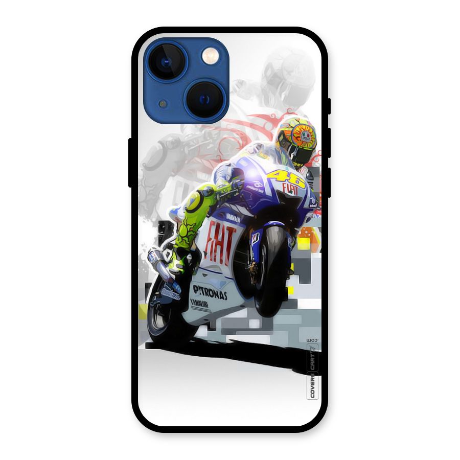 Valentino Rossi Glass Back Case for iPhone 13 Mini