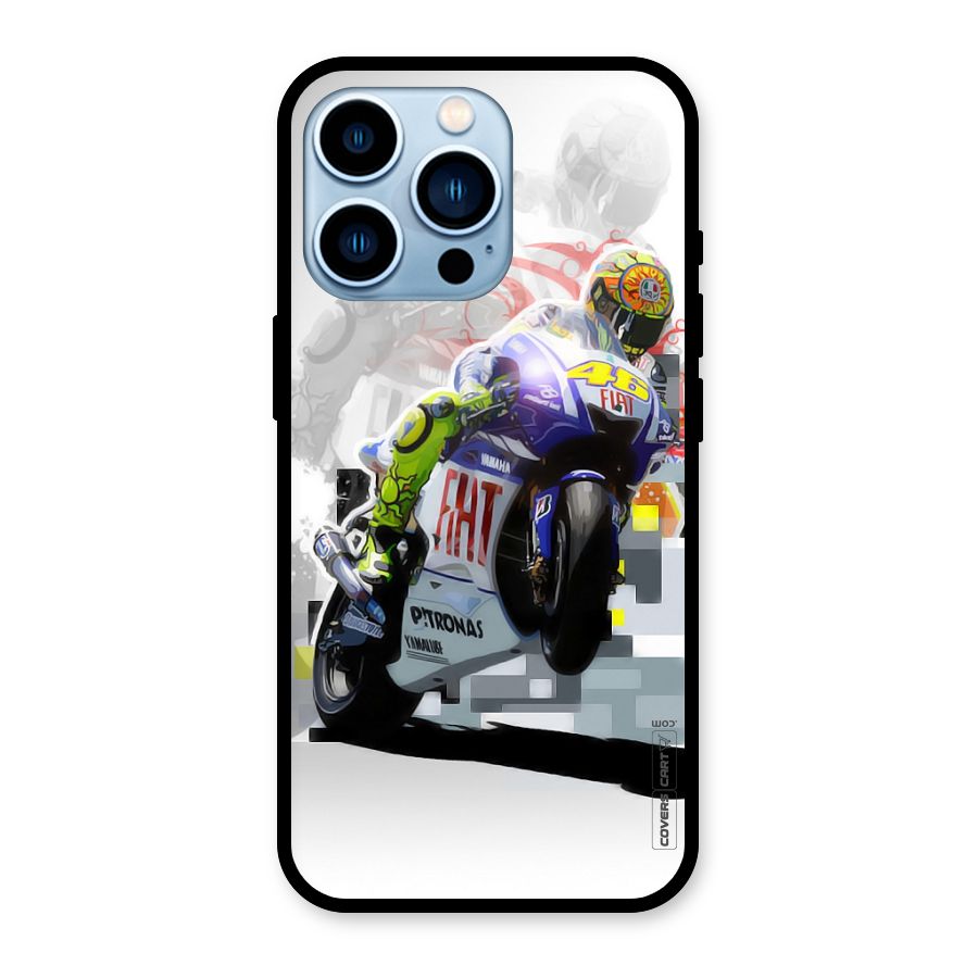 Valentino Rossi Glass Back Case for iPhone 13 Pro