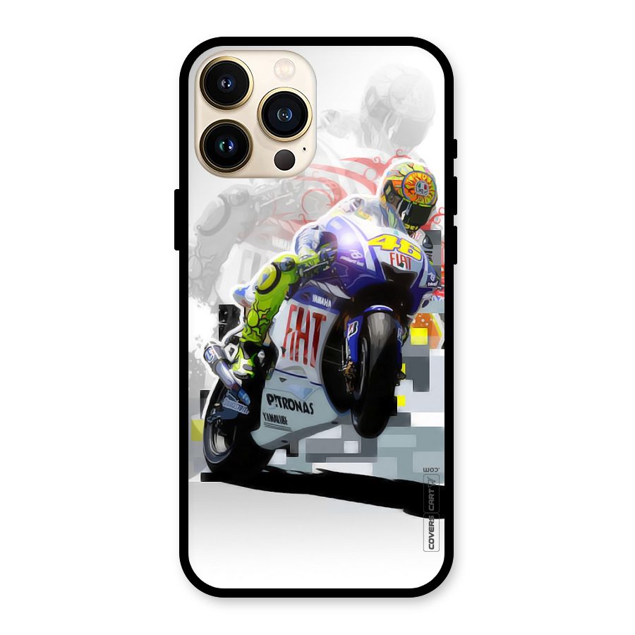 Valentino Rossi Glass Back Case for iPhone 13 Pro Max