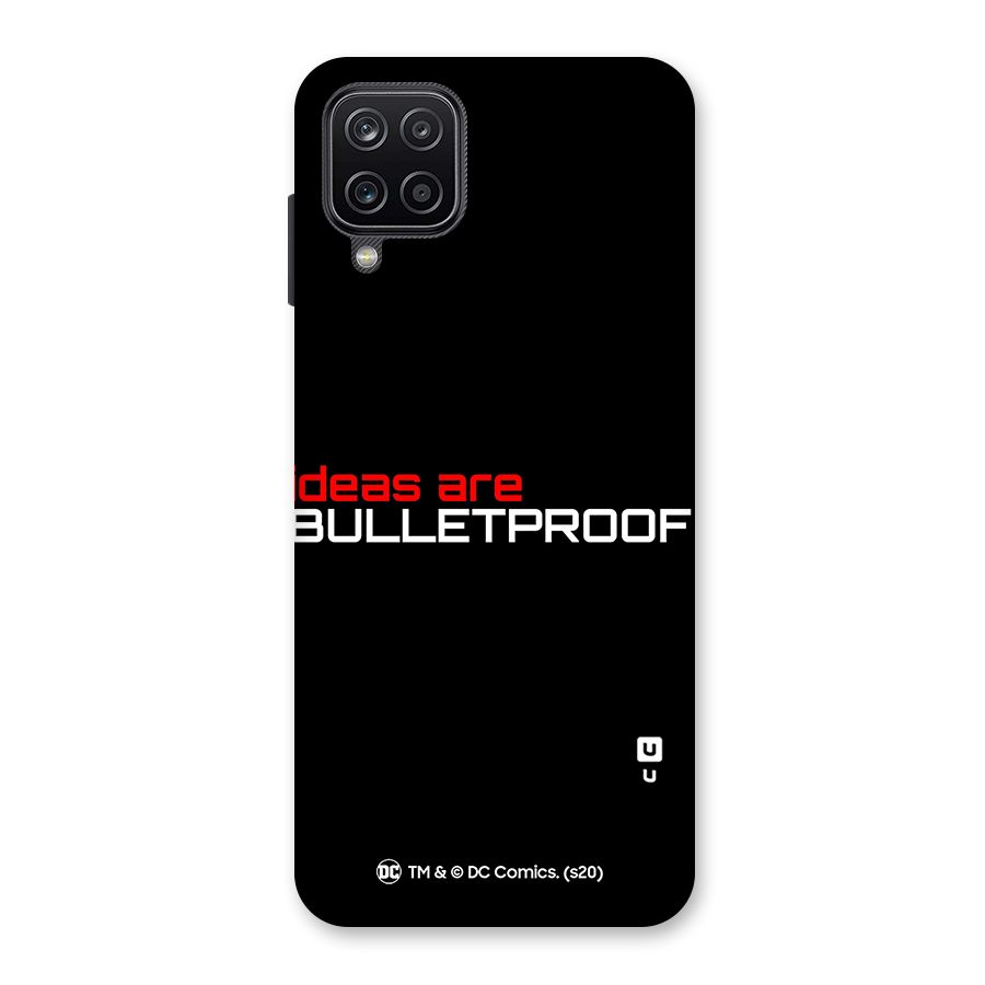 Vendetta Ideas are Bulletproof Back Case for Galaxy A12
