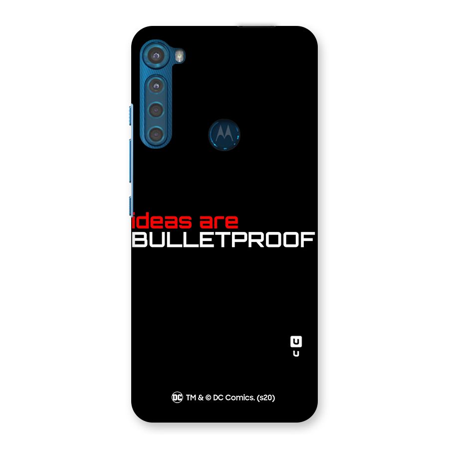 Vendetta Ideas are Bulletproof Back Case for Motorola One Fusion Plus
