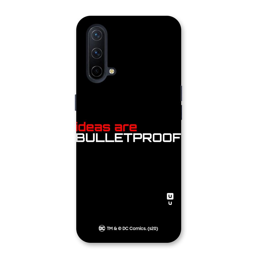 Vendetta Ideas are Bulletproof Back Case for OnePlus Nord CE 5G