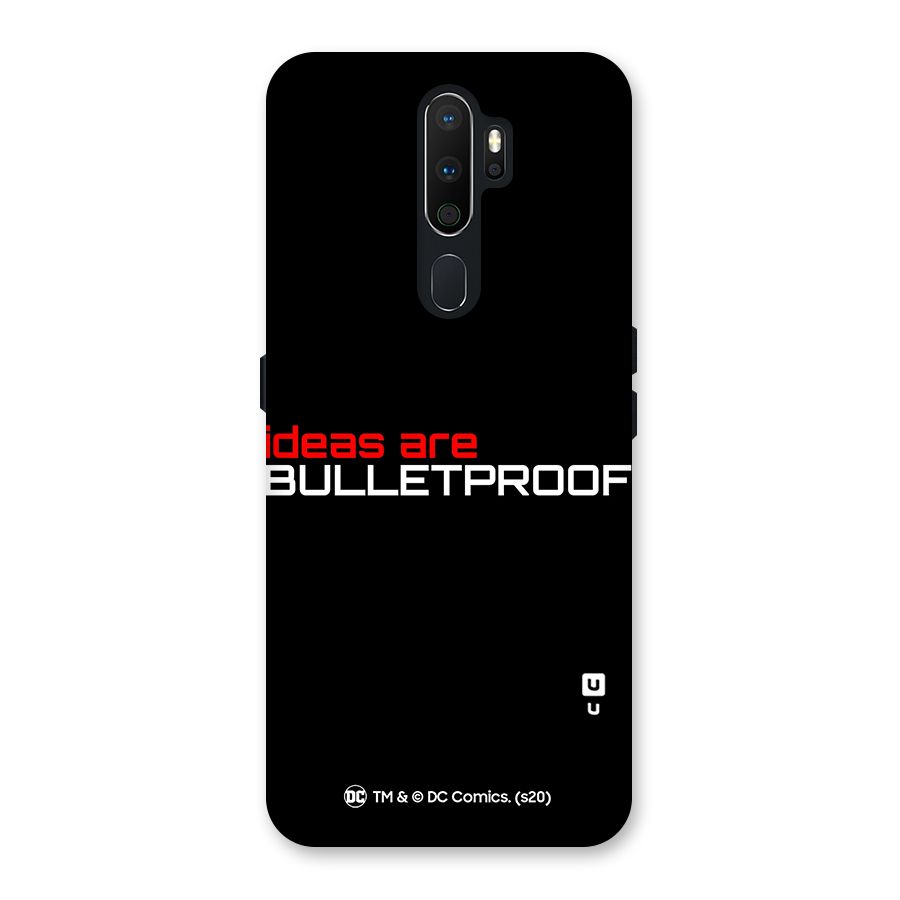Vendetta Ideas are Bulletproof Back Case for Oppo A5 (2020)