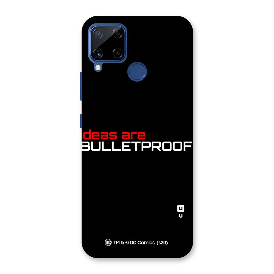 Vendetta Ideas are Bulletproof Back Case for Realme Narzo 30A