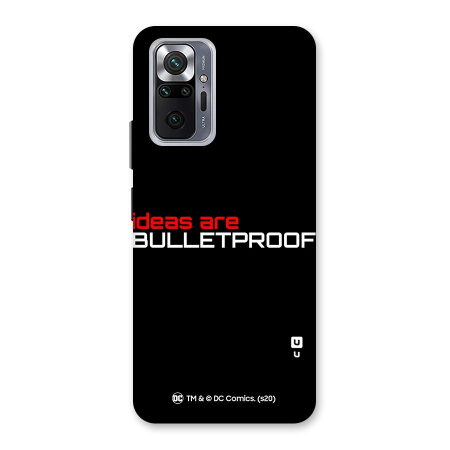 Vendetta Ideas are Bulletproof Back Case for Redmi Note 10 Pro