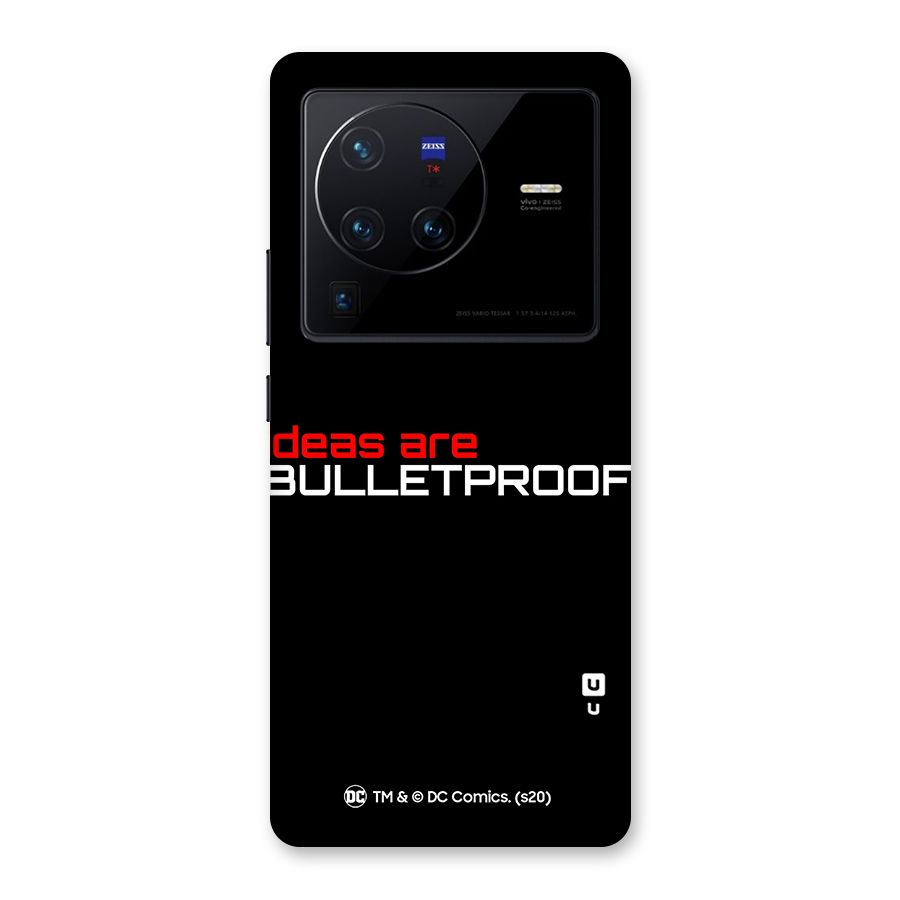 Vendetta Ideas are Bulletproof Back Case for Vivo X80 Pro