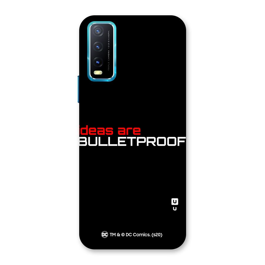 Vendetta Ideas are Bulletproof Back Case for Vivo Y20A