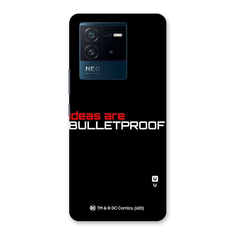 Vendetta Ideas are Bulletproof Back Case for Vivo iQOO Neo 6 5G
