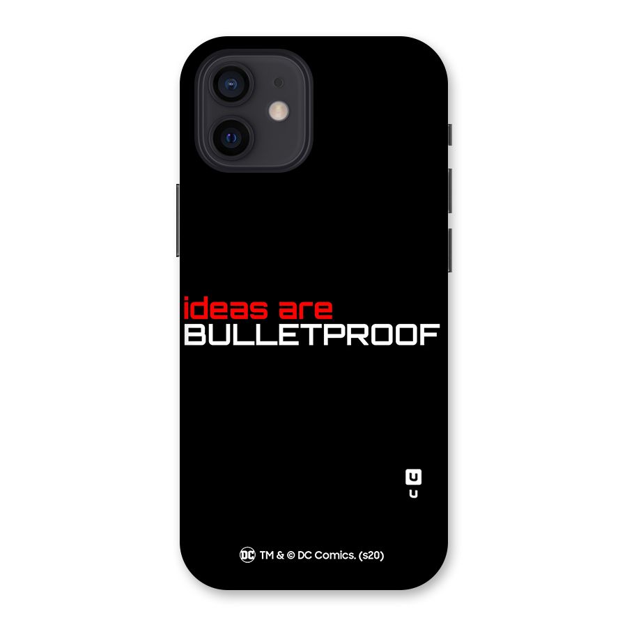 Vendetta Ideas are Bulletproof Back Case for iPhone 12