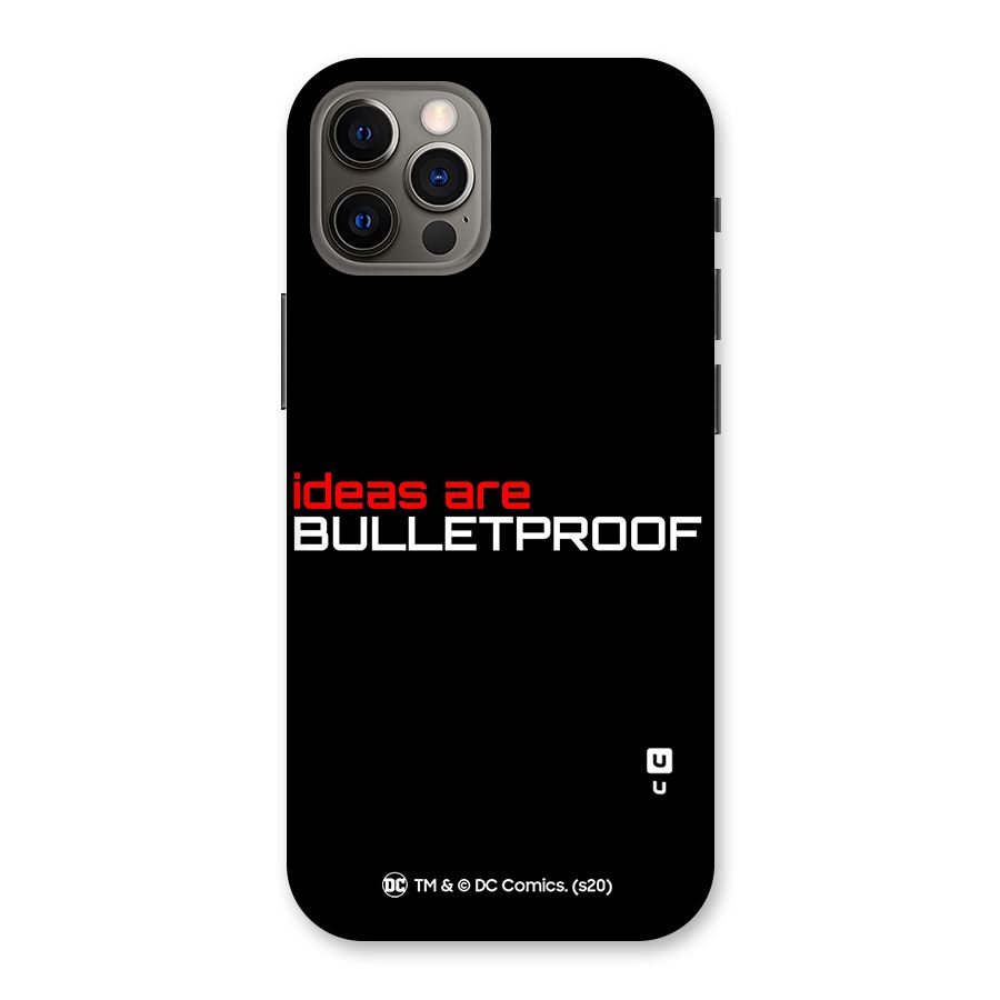 Vendetta Ideas are Bulletproof Back Case for iPhone 12 Pro