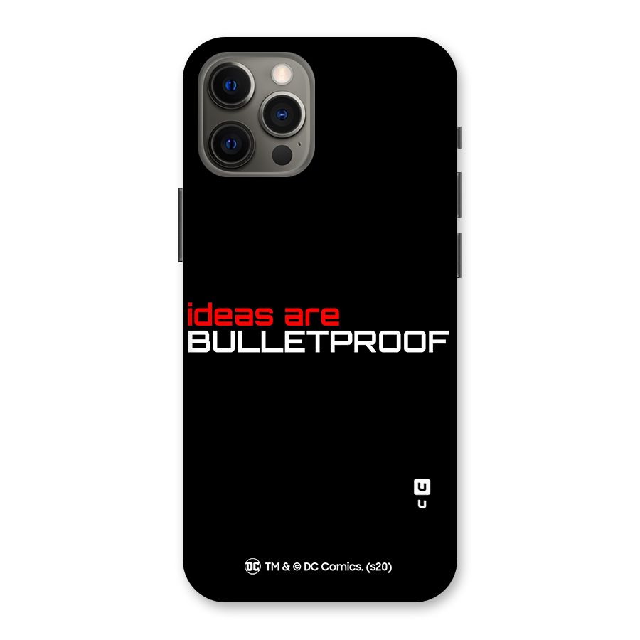 Vendetta Ideas are Bulletproof Back Case for iPhone 12 Pro Max
