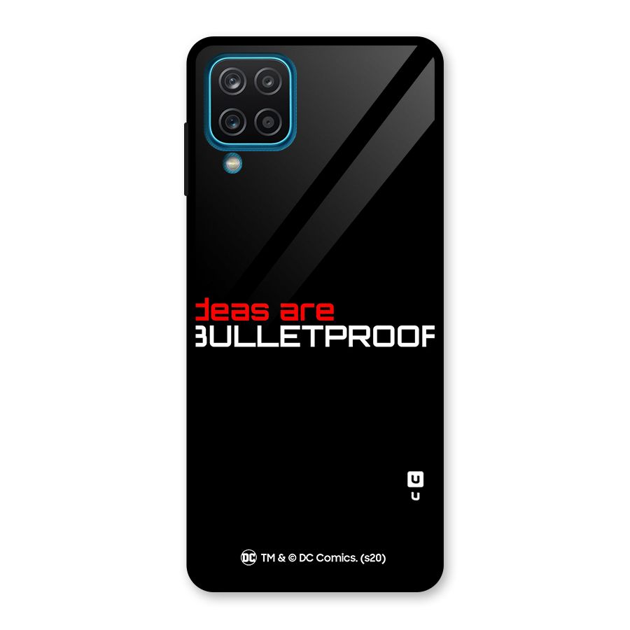 Vendetta Ideas are Bulletproof Glass Back Case for Galaxy A12