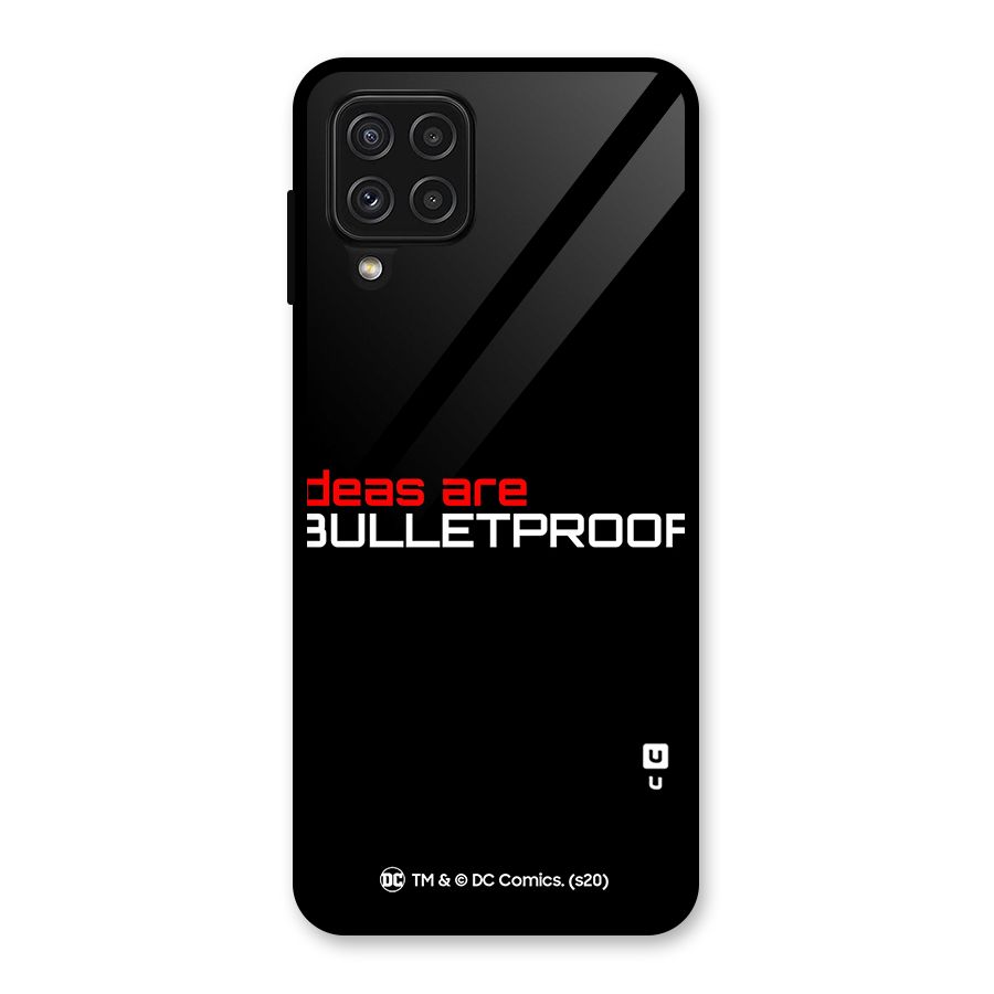 Vendetta Ideas are Bulletproof Glass Back Case for Galaxy A22 4G