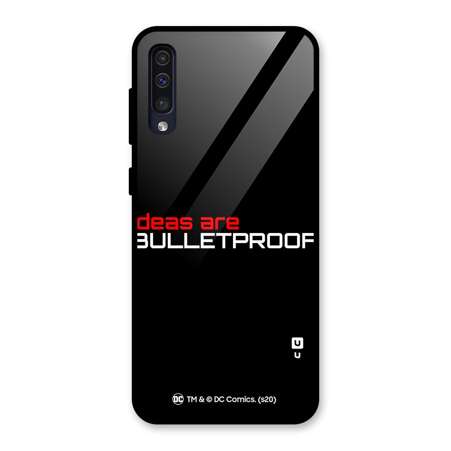 Vendetta Ideas are Bulletproof Glass Back Case for Galaxy A30s