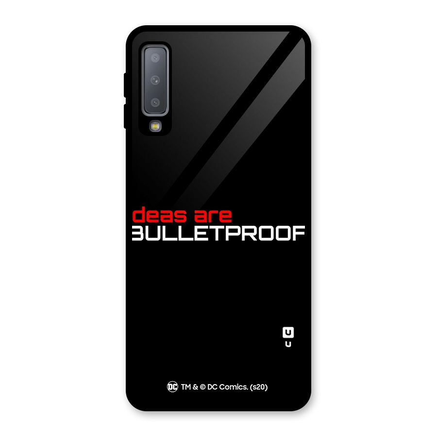 Vendetta Ideas are Bulletproof Glass Back Case for Galaxy A7 (2018)