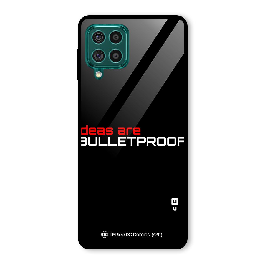 Vendetta Ideas are Bulletproof Glass Back Case for Galaxy F62