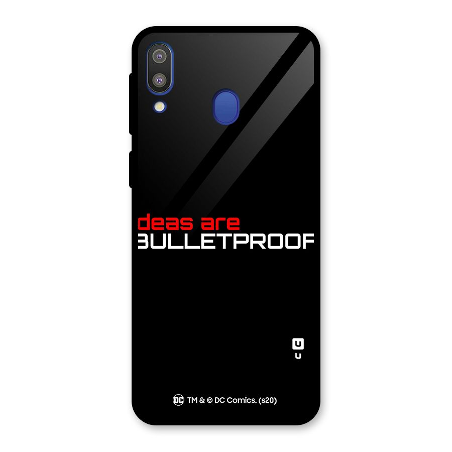 Vendetta Ideas are Bulletproof Glass Back Case for Galaxy M20