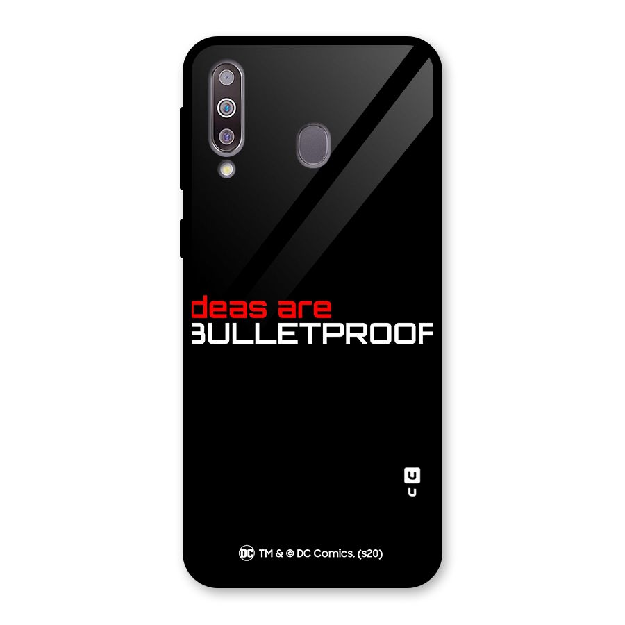 Vendetta Ideas are Bulletproof Glass Back Case for Galaxy M30