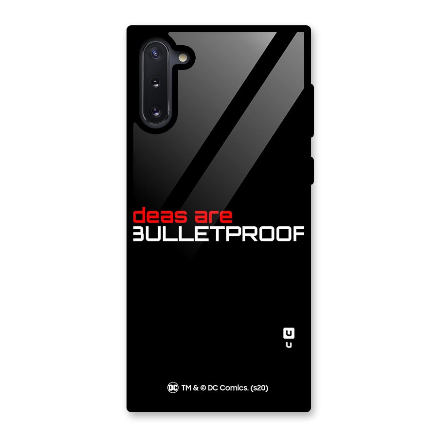 Vendetta Ideas are Bulletproof Glass Back Case for Galaxy Note 10