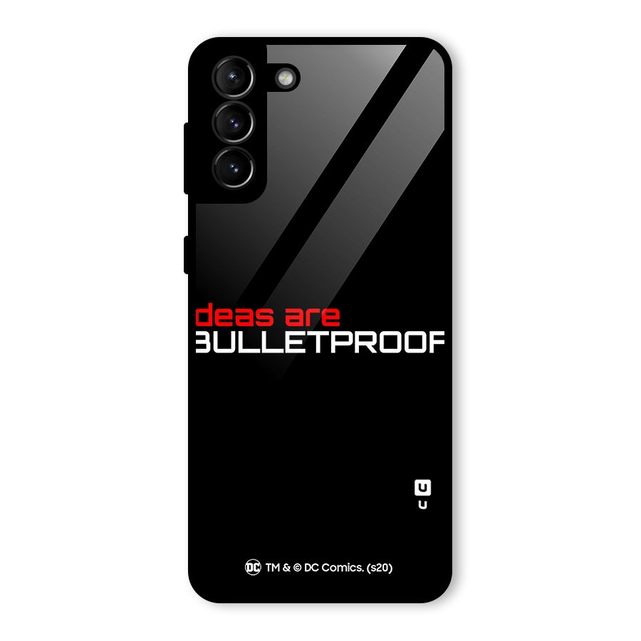 Vendetta Ideas are Bulletproof Glass Back Case for Galaxy S21 Plus