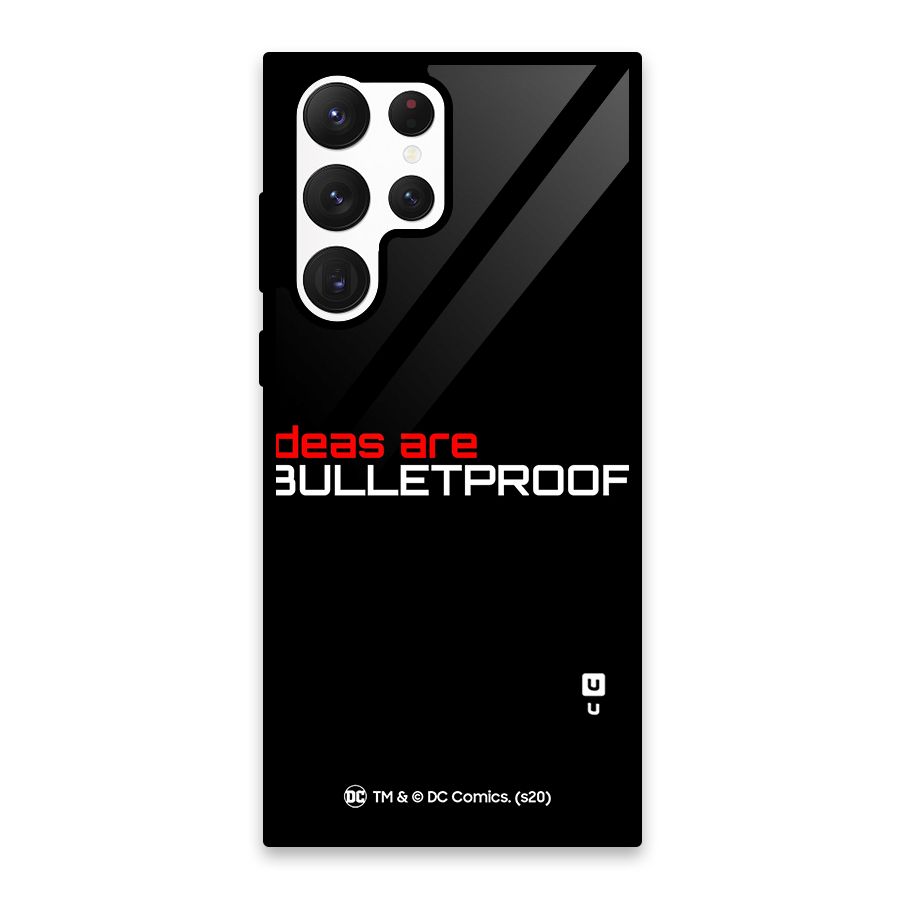 Vendetta Ideas are Bulletproof Glass Back Case for Galaxy S22 Ultra 5G