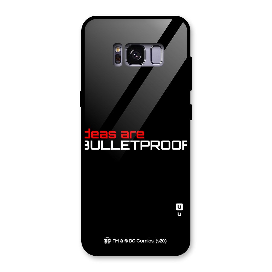 Vendetta Ideas are Bulletproof Glass Back Case for Galaxy S8
