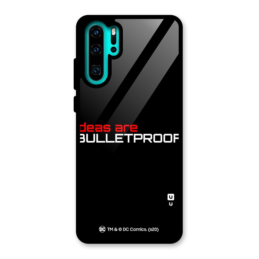 Vendetta Ideas are Bulletproof Glass Back Case for Huawei P30 Pro