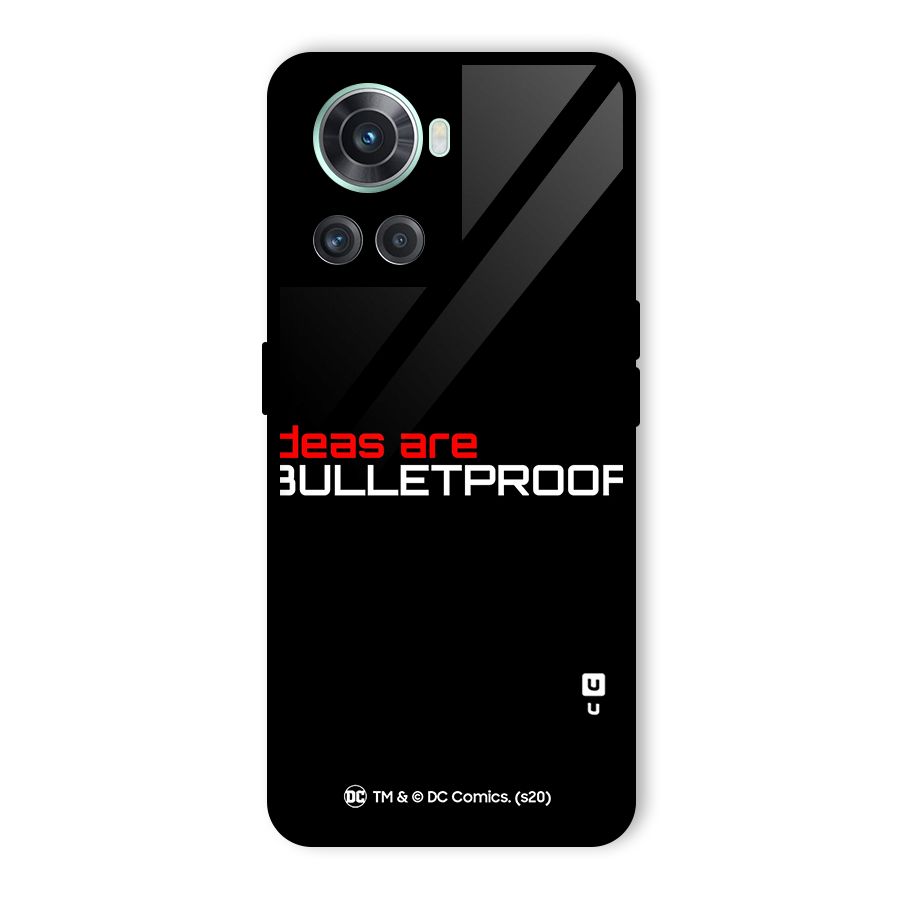 Vendetta Ideas are Bulletproof Glass Back Case for OnePlus 10R