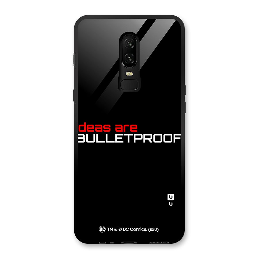 Vendetta Ideas are Bulletproof Glass Back Case for OnePlus 6
