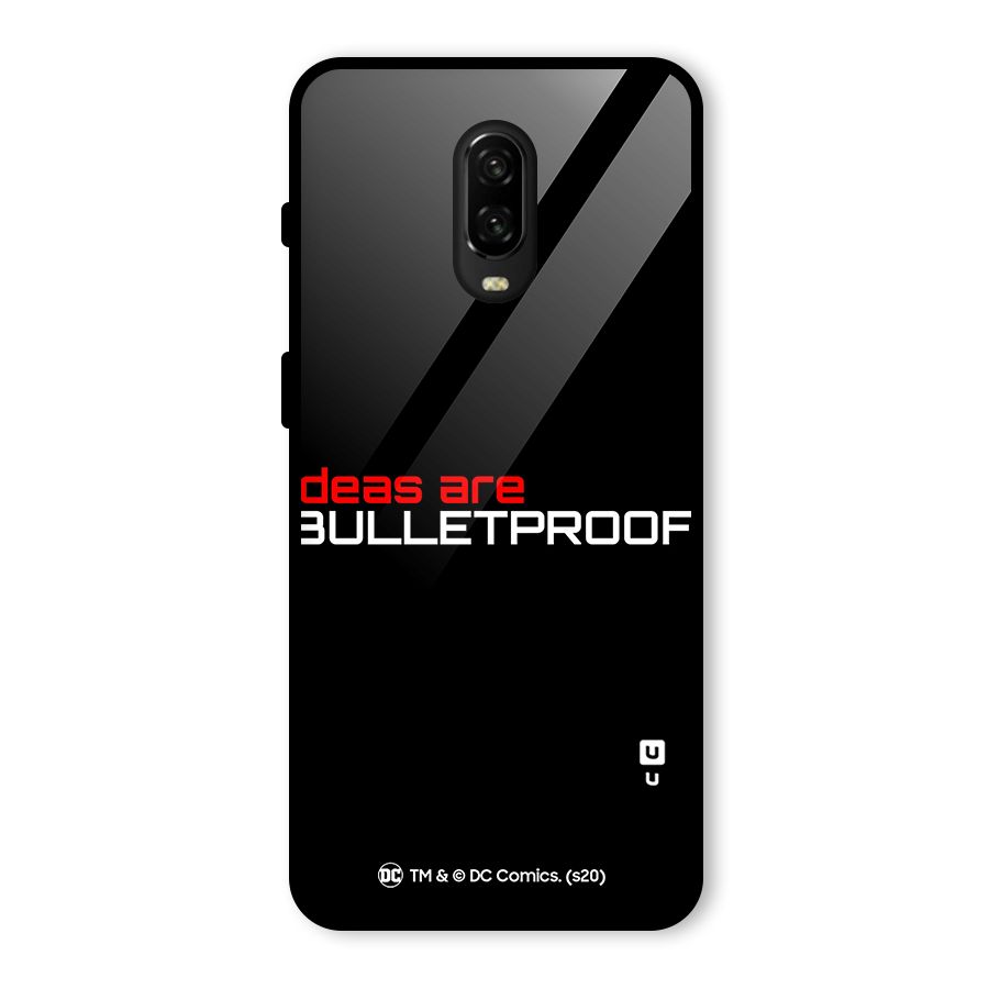 Vendetta Ideas are Bulletproof Glass Back Case for OnePlus 6T