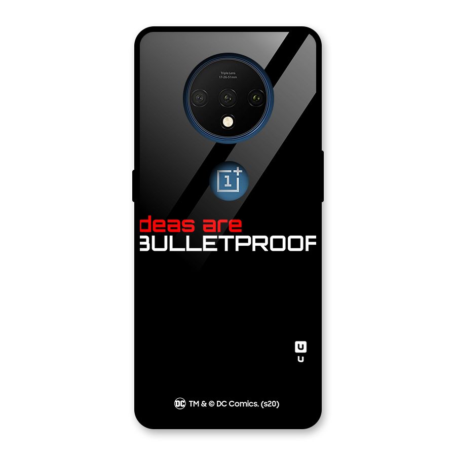 Vendetta Ideas are Bulletproof Glass Back Case for OnePlus 7T