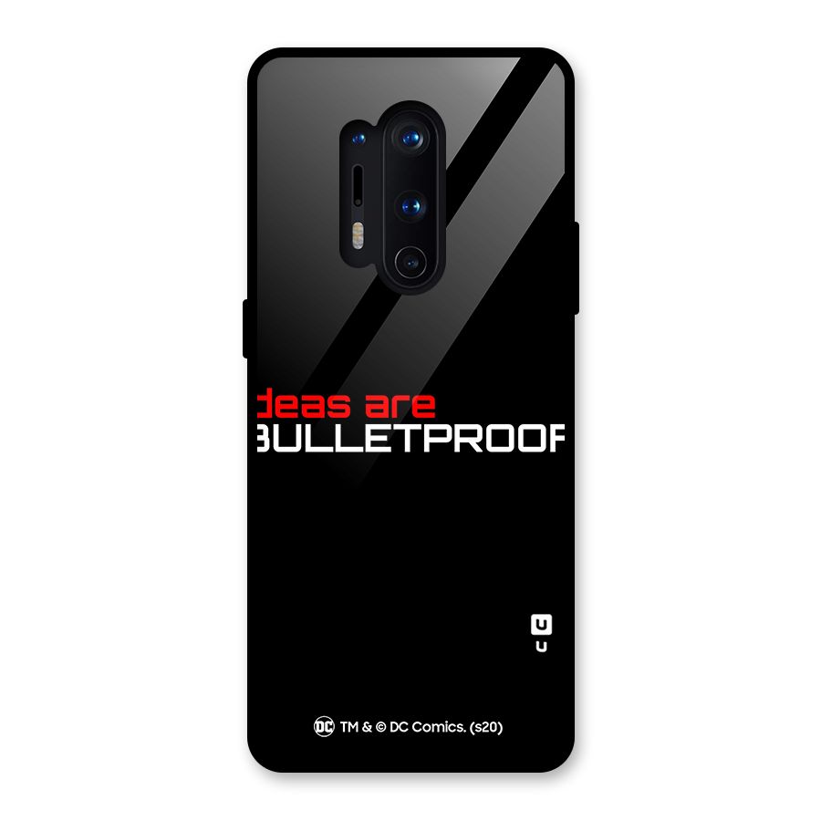 Vendetta Ideas are Bulletproof Glass Back Case for OnePlus 8 Pro