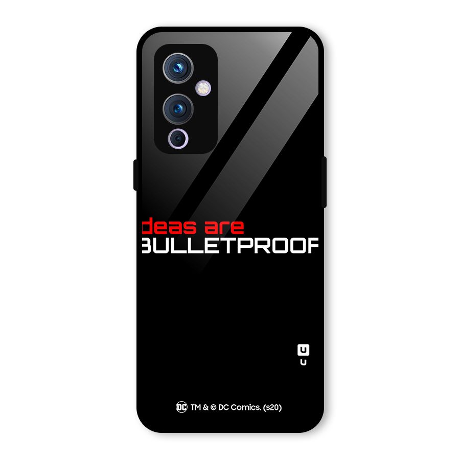 Vendetta Ideas are Bulletproof Glass Back Case for OnePlus 9