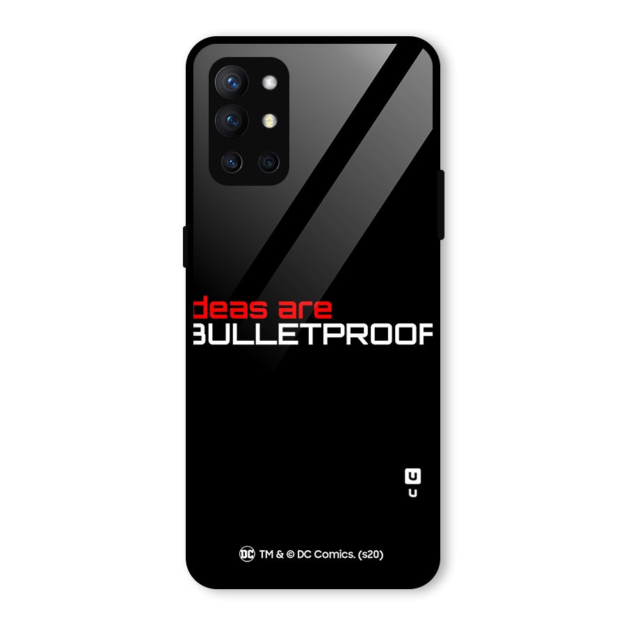 Vendetta Ideas are Bulletproof Glass Back Case for OnePlus 9R