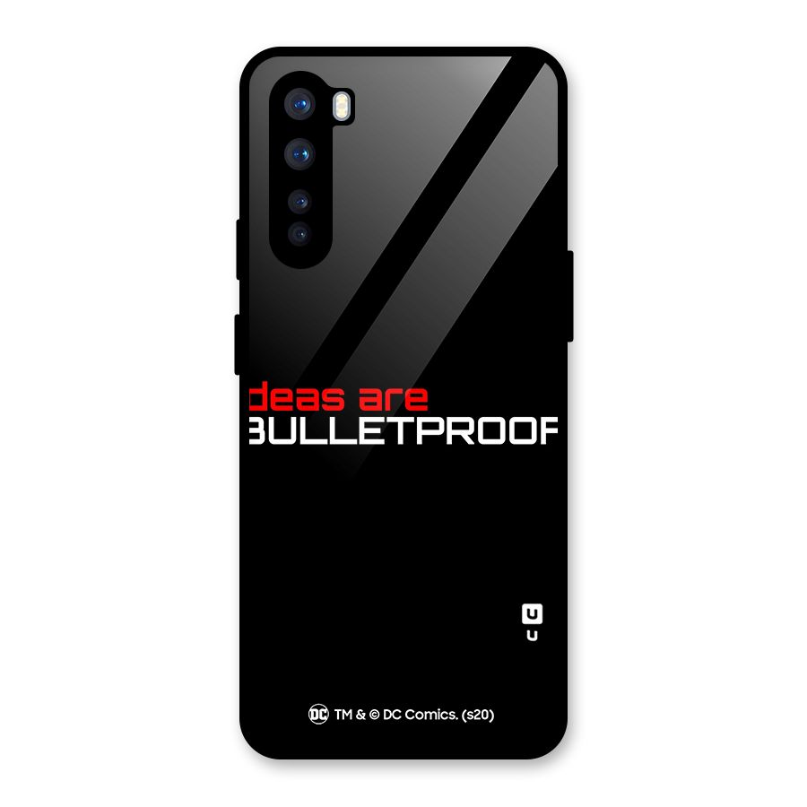 Vendetta Ideas are Bulletproof Glass Back Case for OnePlus Nord