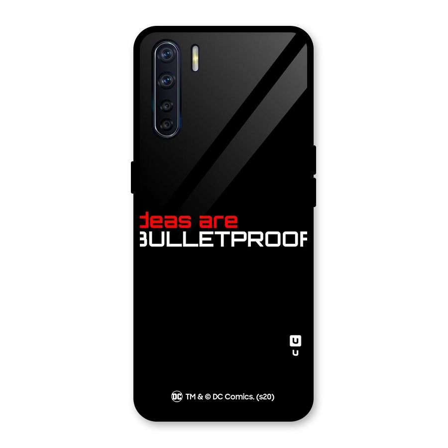 Vendetta Ideas are Bulletproof Glass Back Case for Oppo F15