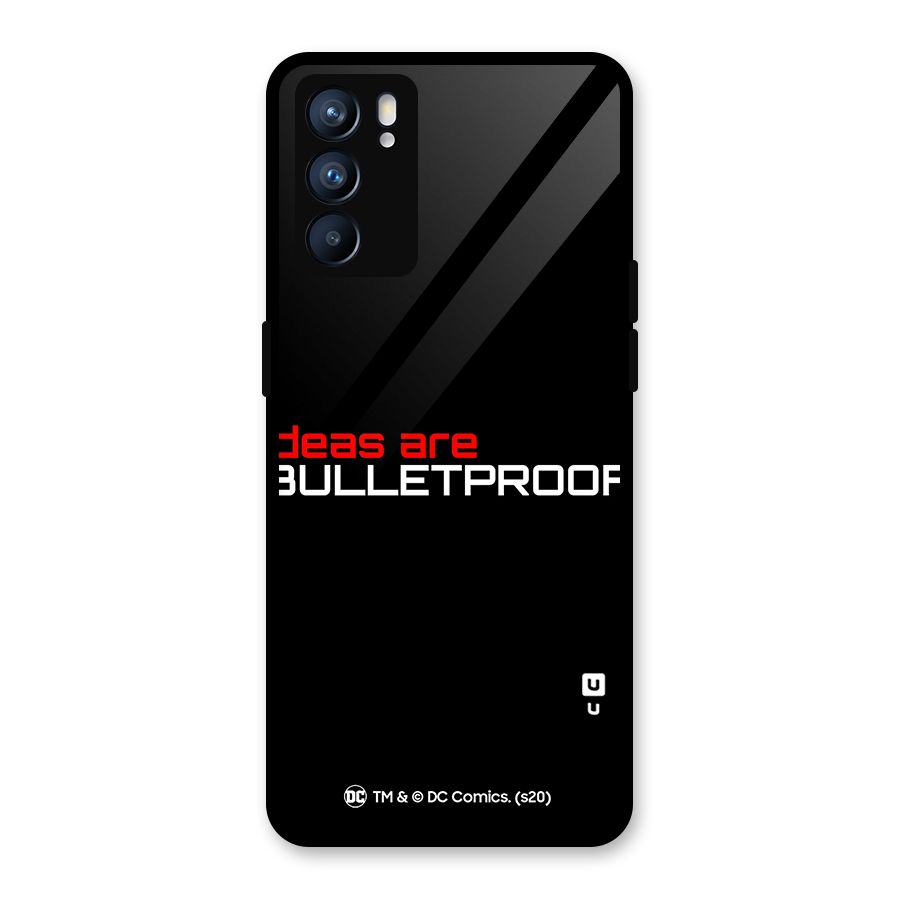 Vendetta Ideas are Bulletproof Glass Back Case for Oppo Reno6 5G