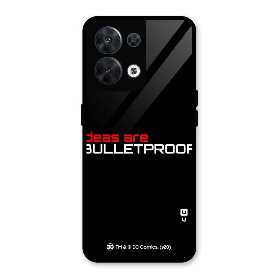 Vendetta Ideas are Bulletproof Glass Back Case for Oppo Reno8 5G