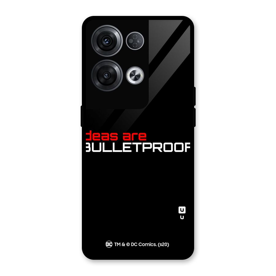 Vendetta Ideas are Bulletproof Glass Back Case for Oppo Reno8 Pro 5G